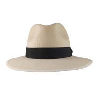 Summer Linen Hat Fedora Ecru