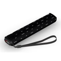 Ομπρέλα mini σπαστή μαύρη Knirps US.050 Ultra Light Slim Manual Folding Umbrella Rain Black