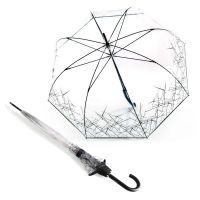 Long Manual Stick Umbrella Dome Knirps C.760 Transparent 2 Break