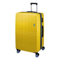 Large Hard Expandable Luggage With 4 Wheels  Dielle 130 70cm Yellow