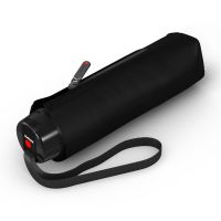 Ομπρέλα mini σπαστή χειροκίνητη μαύρη Knirps T.020 Manual Black