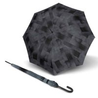 Long Automatic Umbrella Knirps T.760 Ecorepel Clear Stone