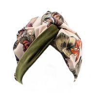 Women's Silk Winter Duble Face Turban VinD Jaqueline Beige