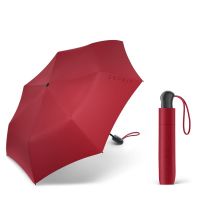 Ομπρέλα σπαστή βυσσινί με αυτόματο άνοιγμα - κλείσιμο Esprit Easymatic Folding Umbrella Flag Red