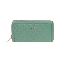 Women's  Horizontal Leather Wallet LaVor Light Green 6014