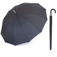 Men's Long Automatic Umbrella Pierre Cardin AC Black