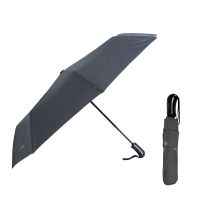 Automatic Open- Close Escort Folding Umbrella Ferré‎ Grey