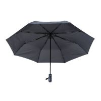 Ομπρέλα συνοδείας σπαστή γκρι αυτόματο άνοιγμα - κλείσιμο Ferré‎ Big Folding Umbrella Grey
