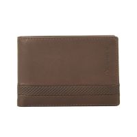 Leather Horizontal Wallet Diplomat MN 438 Brown