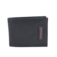 Leather Horizontal Wallet Diplomat MN 602 Black