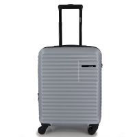 Cabin Hard Expandable Luggage 4 Wheels Green RB8071C 55 cm Silver