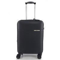 Cabin Hard Expandable Luggage 4 Wheels Rain RB8089 55 cm Black