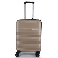 Cabin Hard Expandable Luggage 4 Wheels Rain RB8089 55 cm Gold