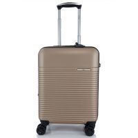 Cabin Hard Expandable Luggage 4 Wheels Rain RB9089 55 cm Gold