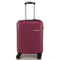 Cabin Hard Expandable Luggage 4 Wheels Rain RB8089 55 cm Purple