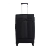 Large Soft Luggage 4 Wheels Diplomat Rome L Black