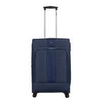 Medium Soft Luggage 4 Wheels Diplomat Rome M Blue