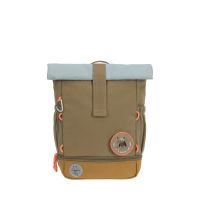 Σακίδιο πλάτης παιδικό χακί Lässig Mini Rolltop Nature Backpack Khaki