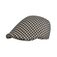 Καπέλο τραγιάσκα καλοκαιρινή καρό γκρι  Kangol Houndstooth 507