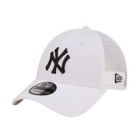 Καπέλο τζόκεϊ λευκό  New York Yankees New Era 9FORTY Home Field  A-Frame Trucker Cap White