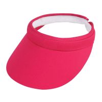 Summer Cotton Visor  Fuchsia