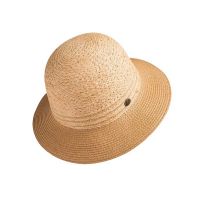 Women's Summer Straw Hat Natural - Camel
