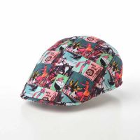 Men's Summer Cotton Ivy Cap Marone Patchwork