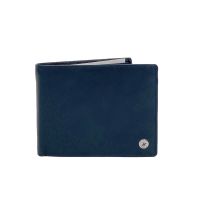 Πορτοφόλι δερμάτινο ανδρικό μπλε Beverly Hills Polo Club Wallet Blue BH-934