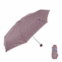 Ομπρέλα γυναικεία χειροκίνητη σπαστή mini μωβ φλοράλ Ezpeleta‎ Mini Folding Manual Umbrella Floral Purple