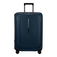 Medium Hard Luggage 4 Wheels Samsonite Essens Spinner 69/25 Midnight Blue