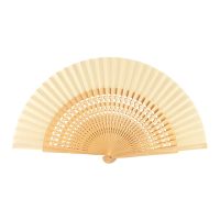 Wooden Perforated Fan Joseblay Beige