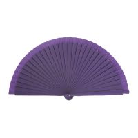 Wooden Medium Fan Joseblay Purple