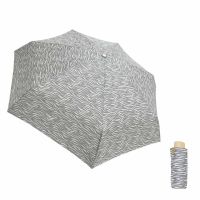 Ομπρέλα γυναικεία μίνι σπαστή γκρι Guy Laroche Mini Folding Umbrella Wave Grey