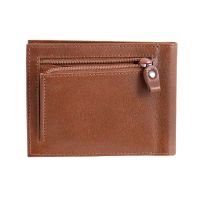 Πορτοφόλι δερμάτινο ανδρικό χαρτονομισμάτων ταμπά Marta Ponti Tagus Wallet B120356R Cognac