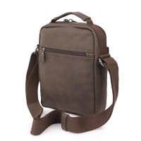 Τσάντα ώμου ανδρική καφέ National Geographic Slope Crossbody Bag N10581.33 Brown