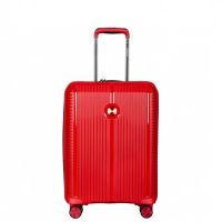 Small Hard Expandable Luggage 4 Wheels  Verage Rome Red VG19006-19