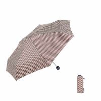 Manual Mini Folding Umbrella Ezpeleta Fishbone Burgundy