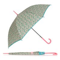 Women's Long Automatic Stick Umbrella Gotta Floral Green