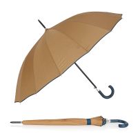Long Automatic Stick Umbrella Gotta Basic Beige