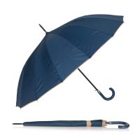 Long Automatic Stick Umbrella Gotta Basic Navy Blue