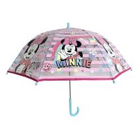 Ομπρέλα παιδική διάφανη χειροκίνητη Disney Minnie Mouse You're So Cool