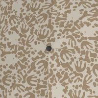 Ομπρέλα σπαστή χειροκίνητη εκρού Knirps Α.050 Organic Moon