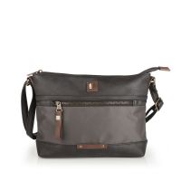 Women's Shoulder Bag Gabol Java Olive Green - Beige