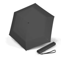 Ultra Light Slim Manual Folding Umbrella Knirps US.050  Dark Grey