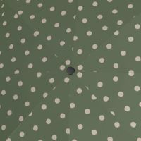 Ομπρέλα μεγάλη αυτόματη πουά πράσινη Knirps Stick Umbrella A.760 Automatic Dot Art Aloe