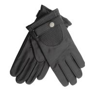 Men's Leather Gloves Guy Laroche 98958 Black