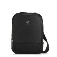 Men's Shoulder Bag Beverly Hills Polo Club Manhattan BH-8460 Black
