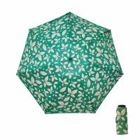 Ομπρέλα γυναικεία mini σπαστή χειροκίνητη πράσινη Pierre Cardin Mini Folding Manual Umbrella Floral Green