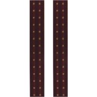 Τιράντες ανδρικές στενές ριγέ βυσσινί Victoria Thin Striped Suspenders