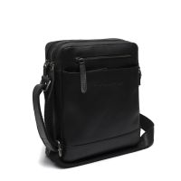 Τσάντα ώμου δερμάτινη  μαύρη The Chesterfield Brand Arnhem C48.1290 Black